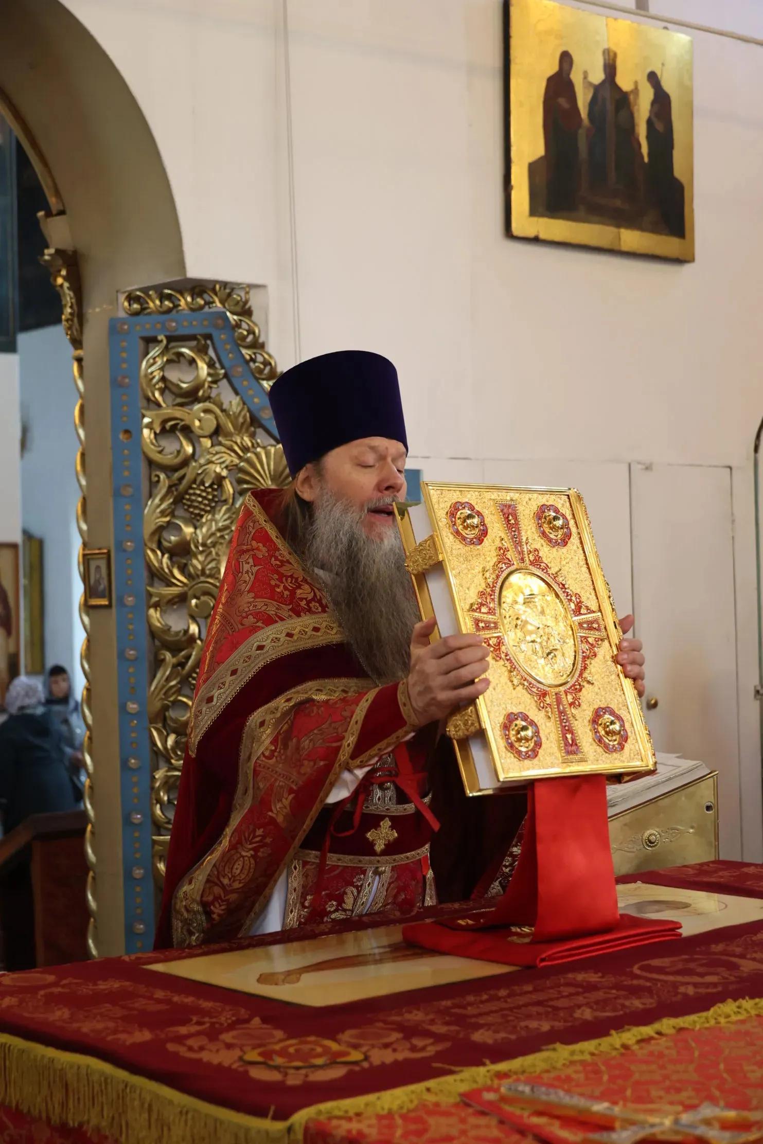 Посещение Волжской епархии