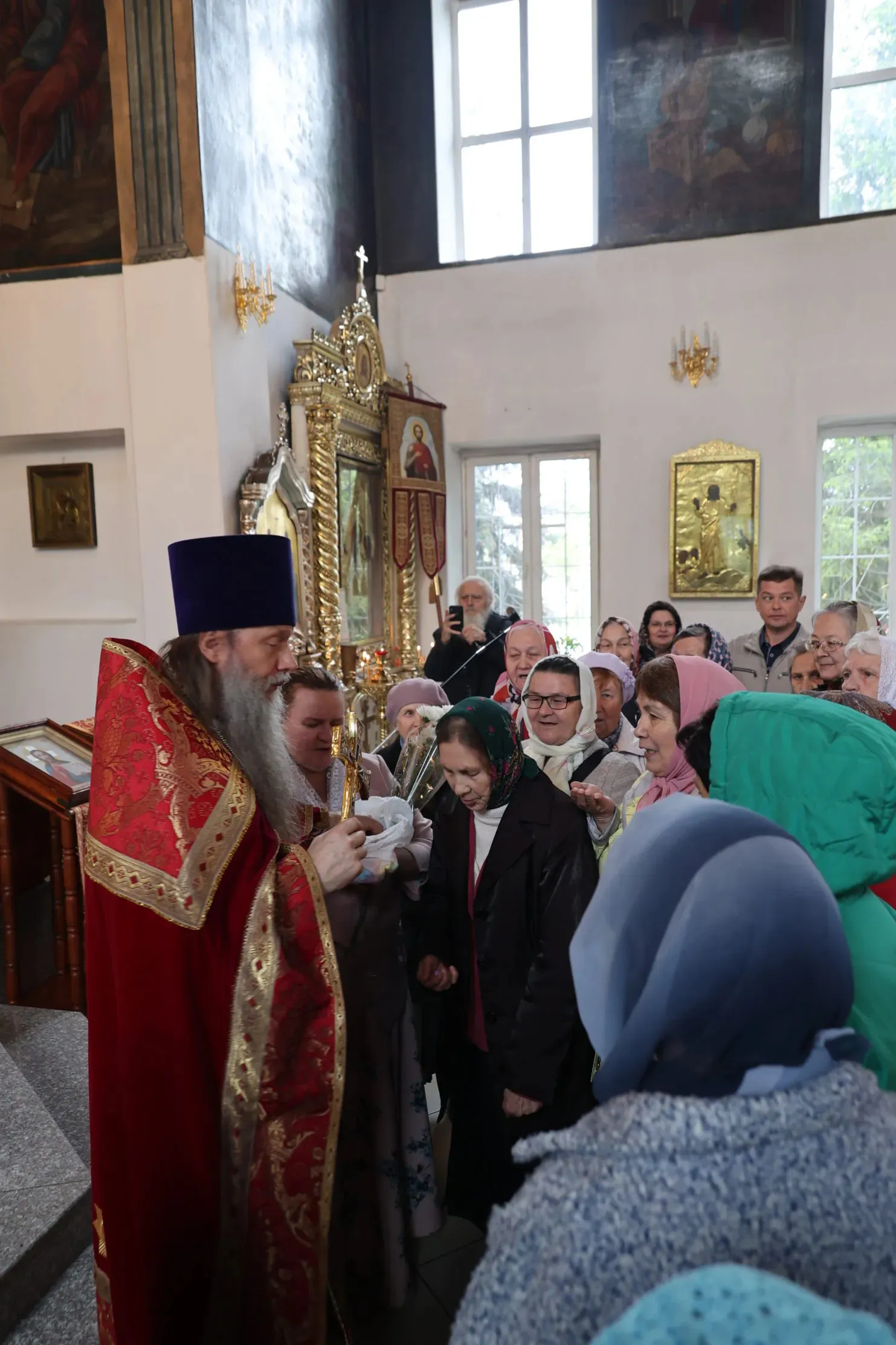 Посещение Волжской епархии