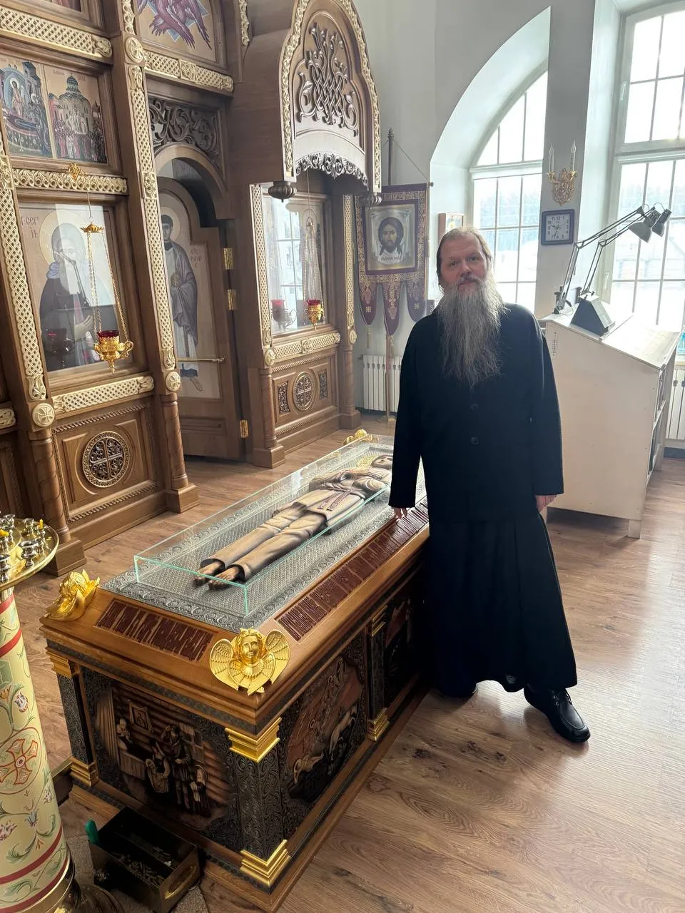 Литургия в храме Казанской Божией Матери