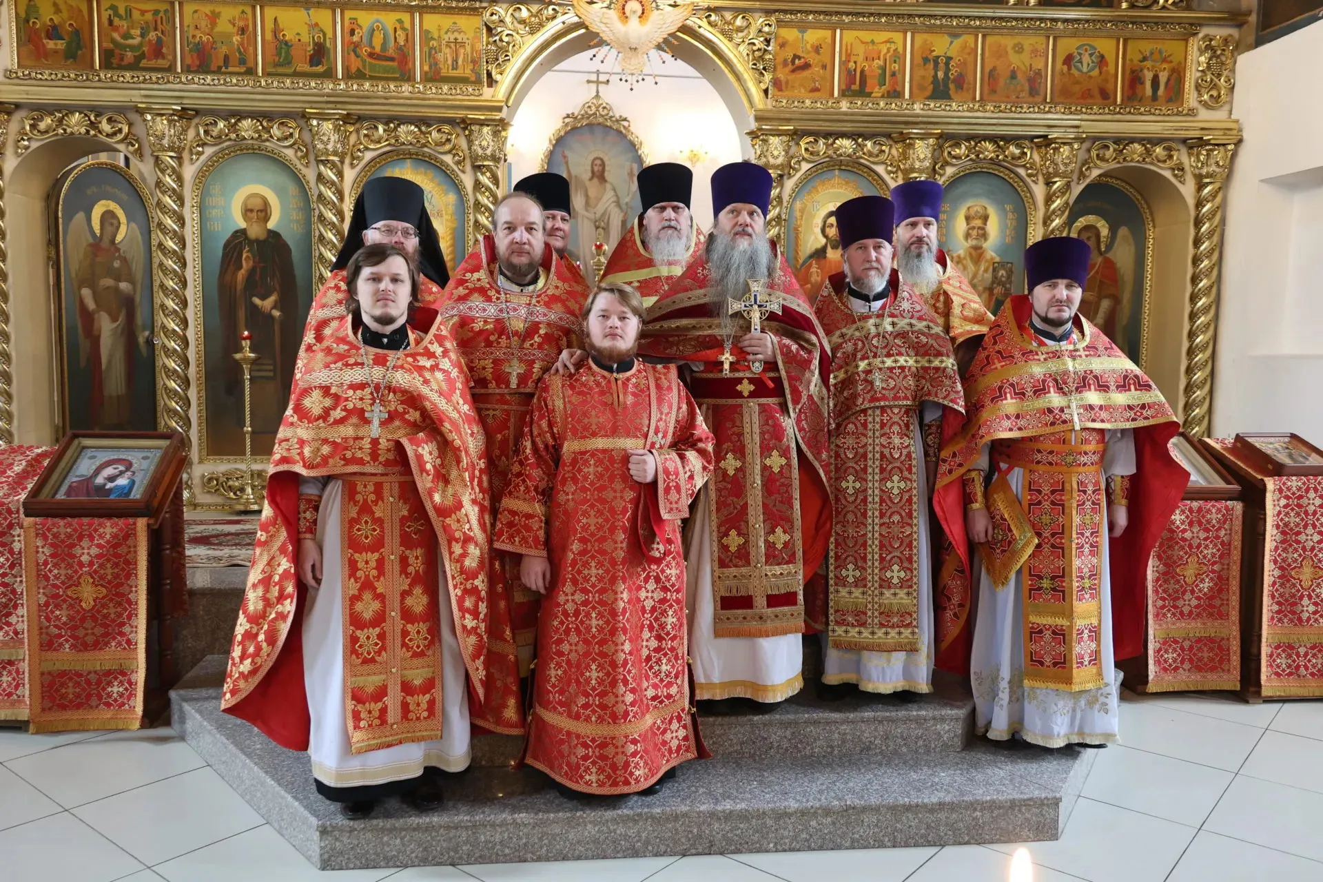 Посещение Волжской епархии