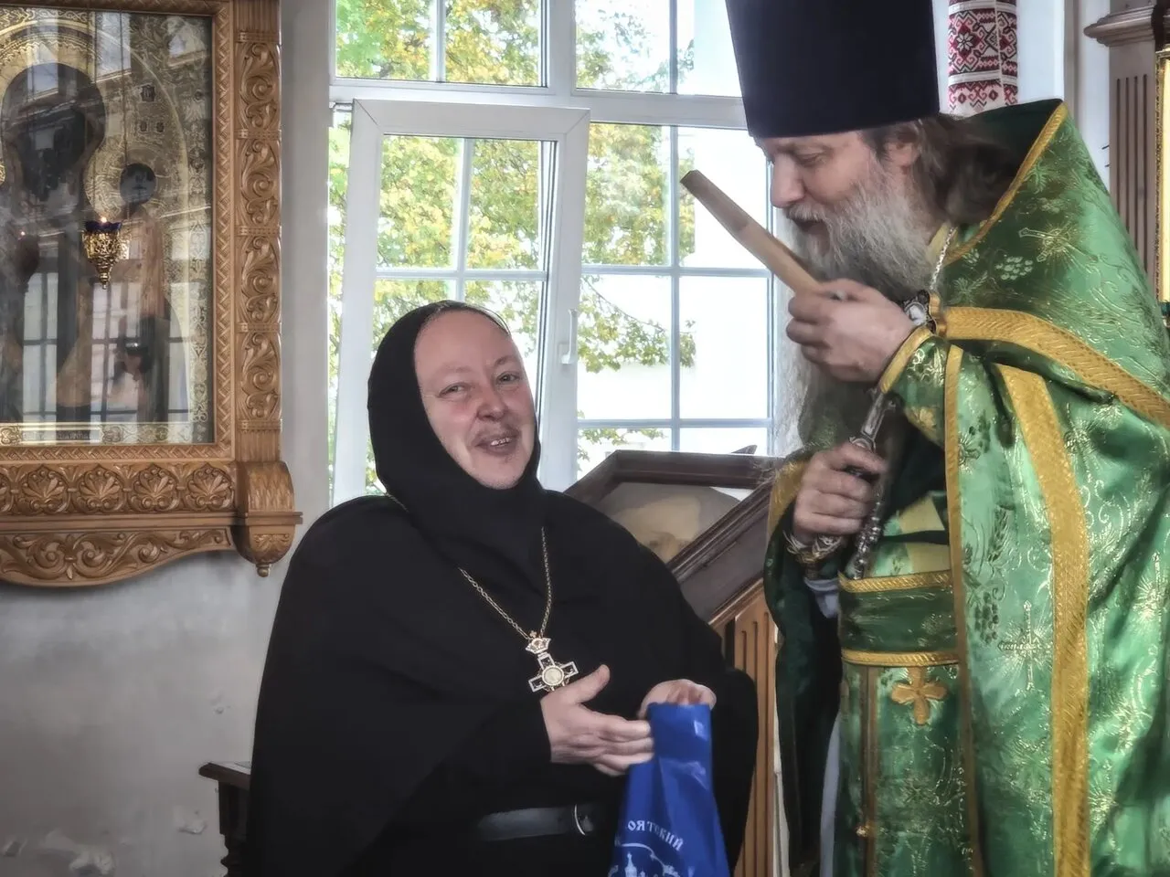 Посещение Введено-Оятского женского монастыря