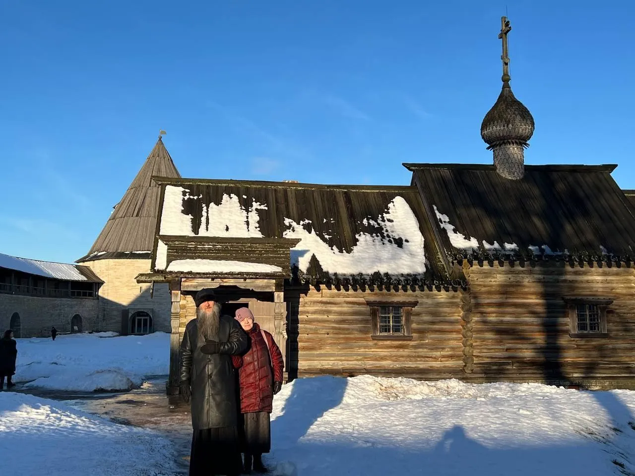 Путешествие в Старую Ладогу, январь 2025