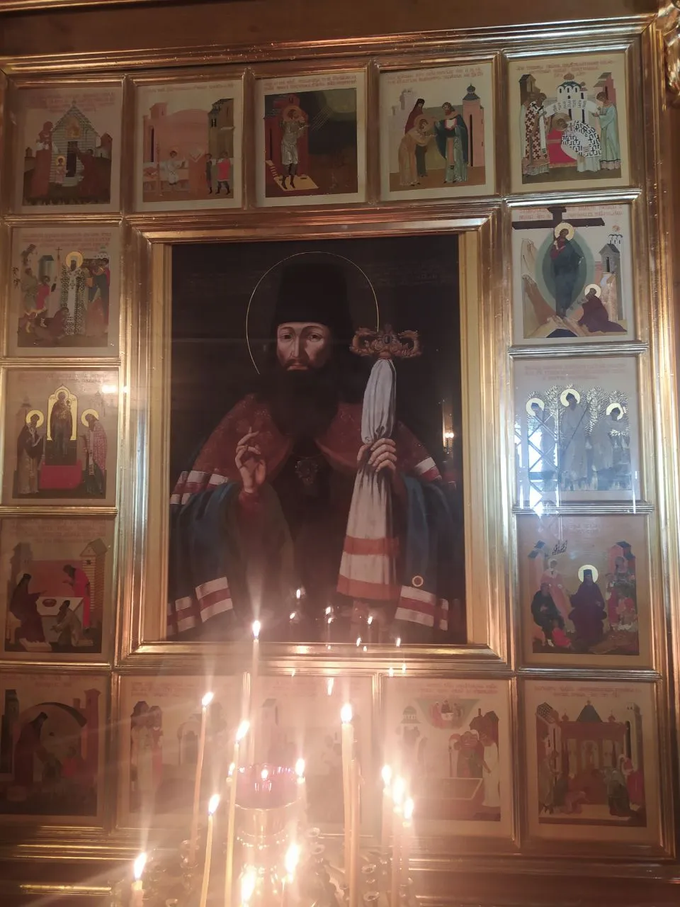 Престольном праздник в храме Тихона Задонского