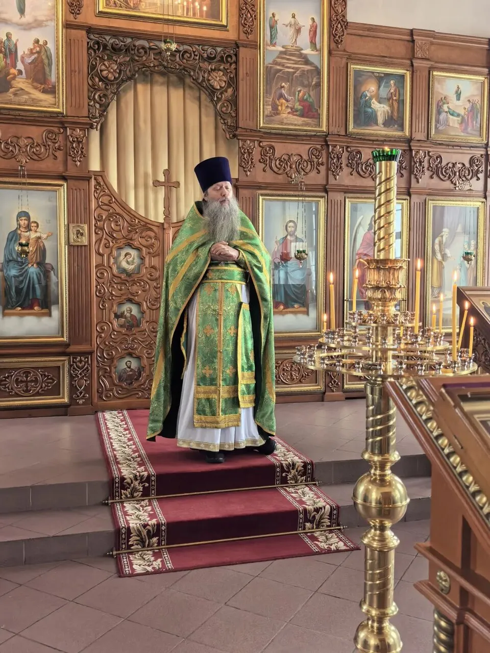 Посещение Введено-Оятского женского монастыря